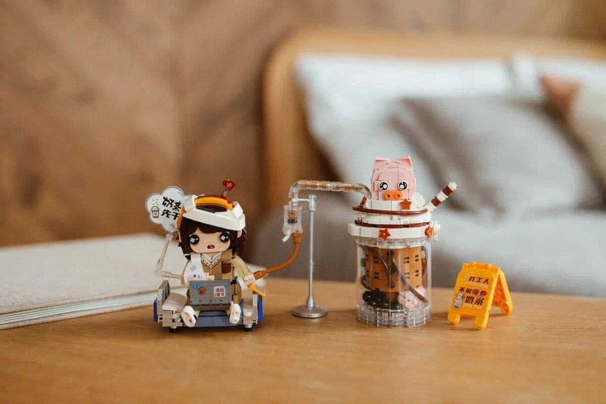 Набор LOZ «Переливание бабл-ти» (арт. 1394_MK) 