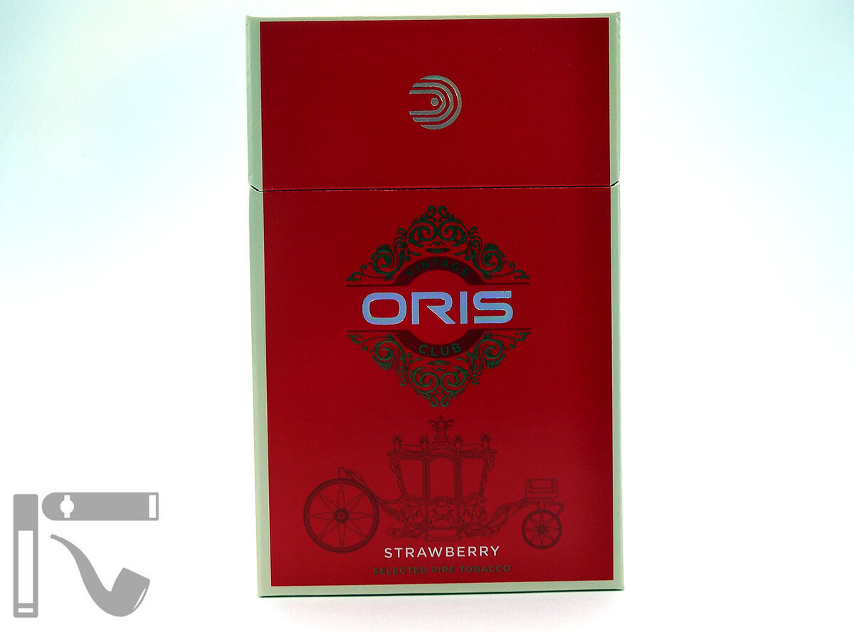 Сигареты Oris Vintage Club Strawberry. Фото: © канал "Уголок Курильщика"