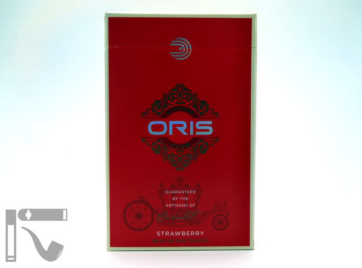 Сигареты Oris Vintage Club Strawberry. Фото: © канал "Уголок Курильщика"