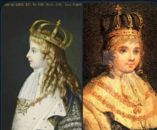 Людовик XVll, коллаж автора.