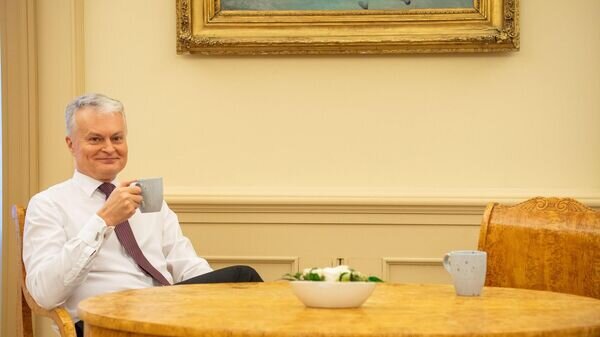    © Photo : Social media page of Gitanas Nausėda