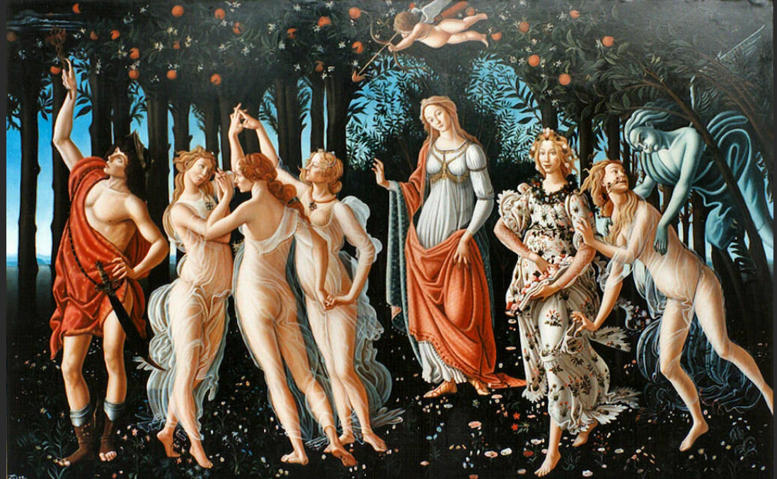 Сандро Боттичелли, "Весна". 