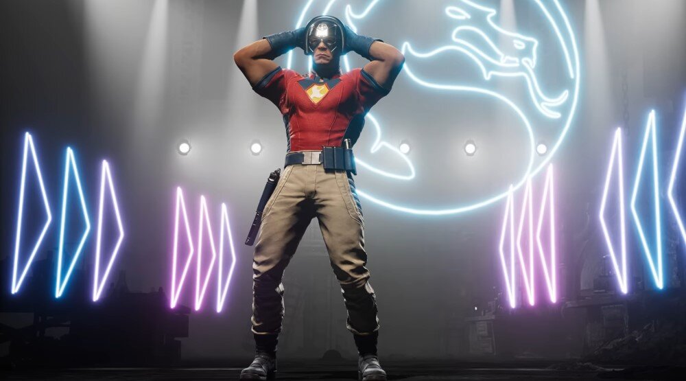     Миротворец, кадр из игры Mortal Kombat 1 (2023)