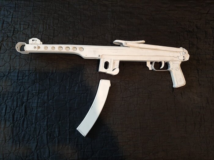 (загрунтованный макет, готовый к покраске)