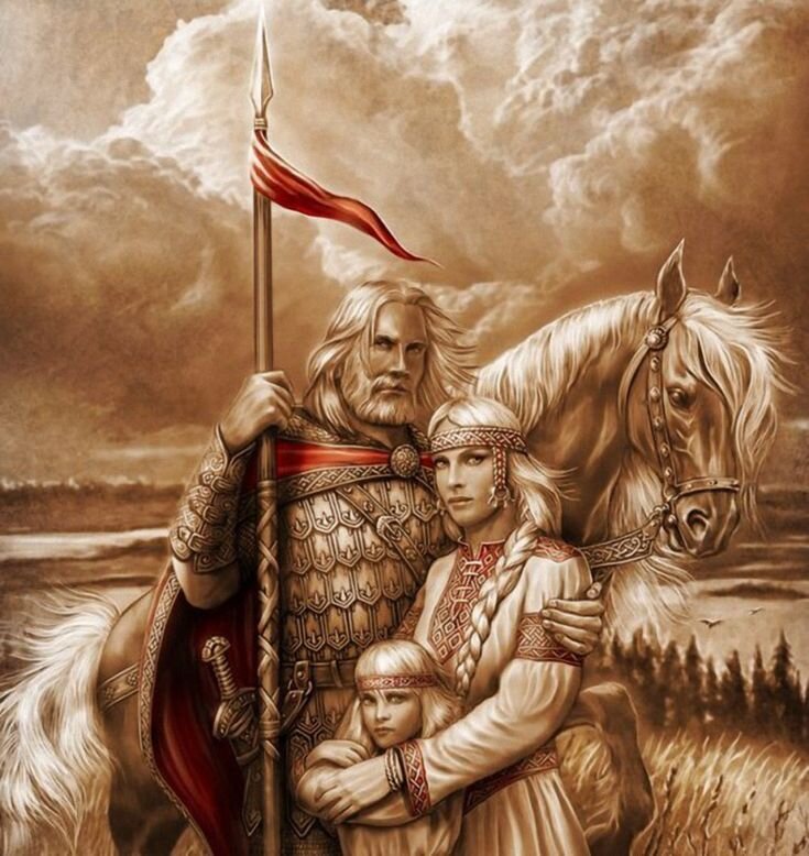 Славянские картины Игорь Ожиганов