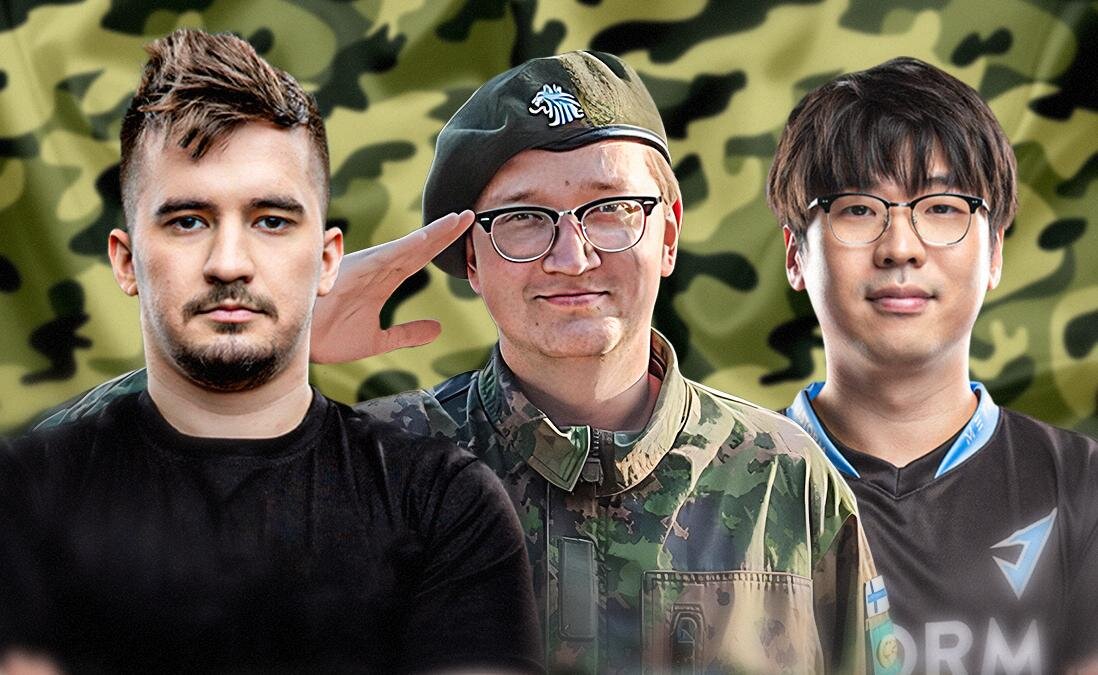     Кто из киберспортсменов служил в армии?