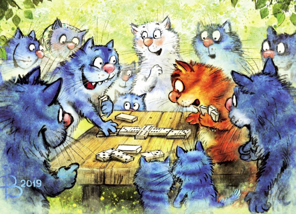 очаровательные коты Рины Зенюк