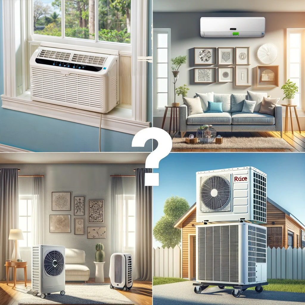 Основные типы кондиционеров