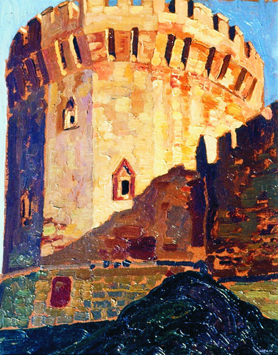 Николай Рерих. Смоленск. Башня. 1903