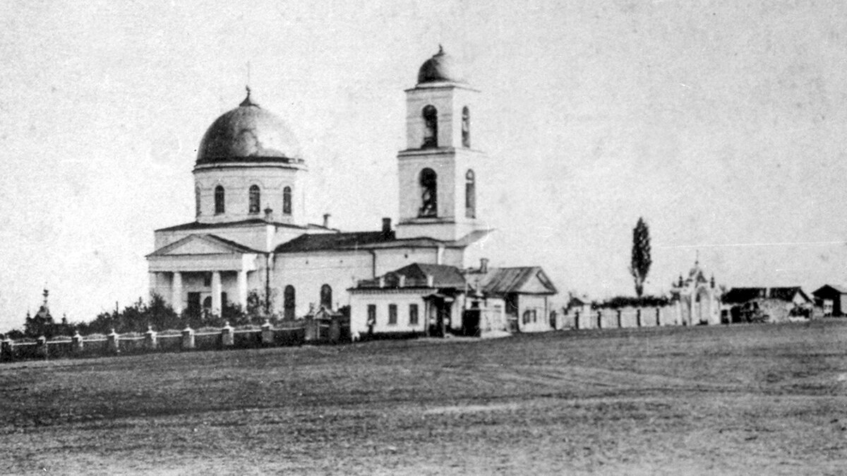 Крестовоздвиженская церковь. Архитектор Г.В. Петров. Хвалынск, 1900-е гг.