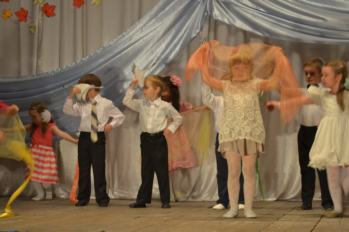 Танец с журавлями