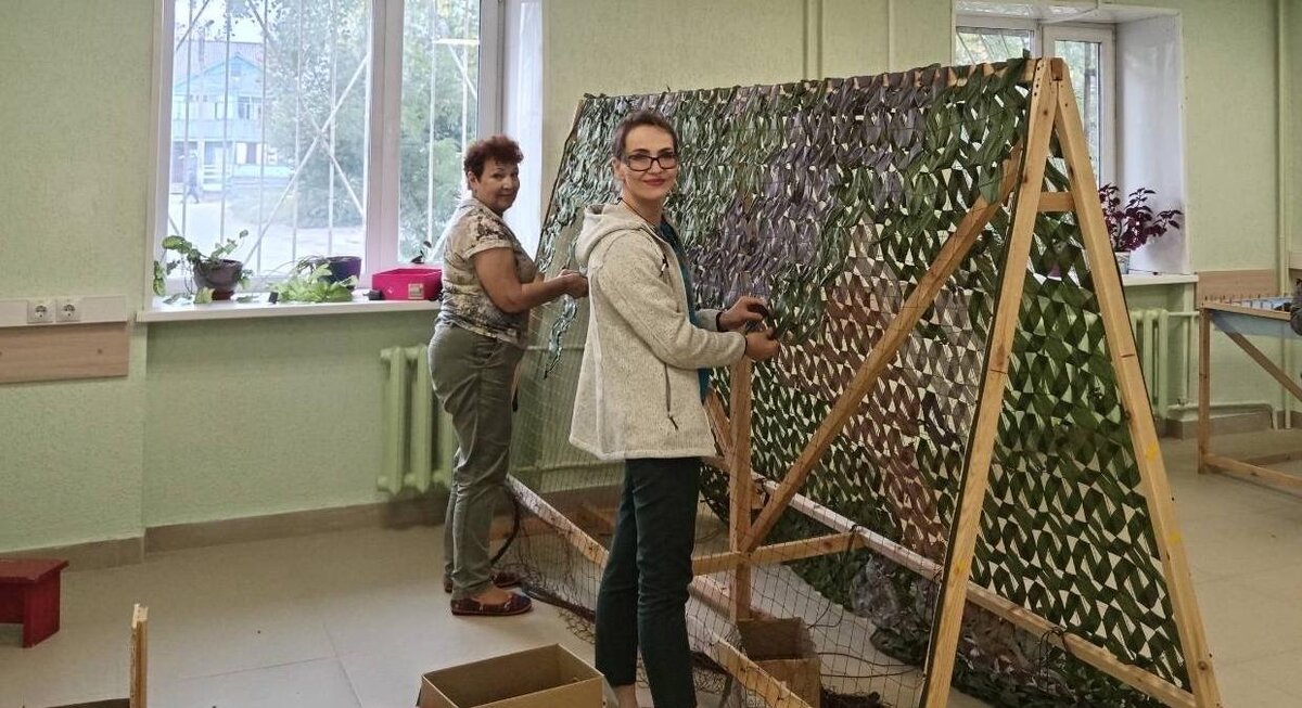    Волонтеры Нефтеюганска сплели 1000-ю маскировочную сеть