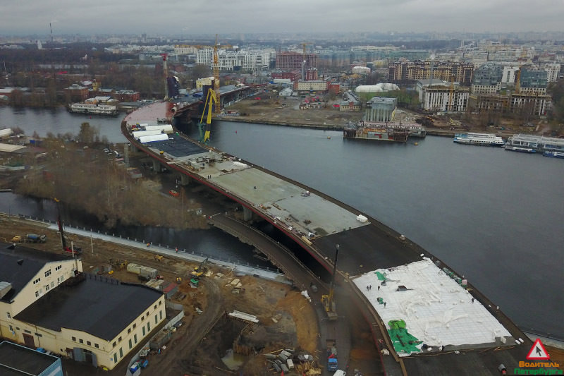 Строительство моста. Фото tritonstroy.ru
