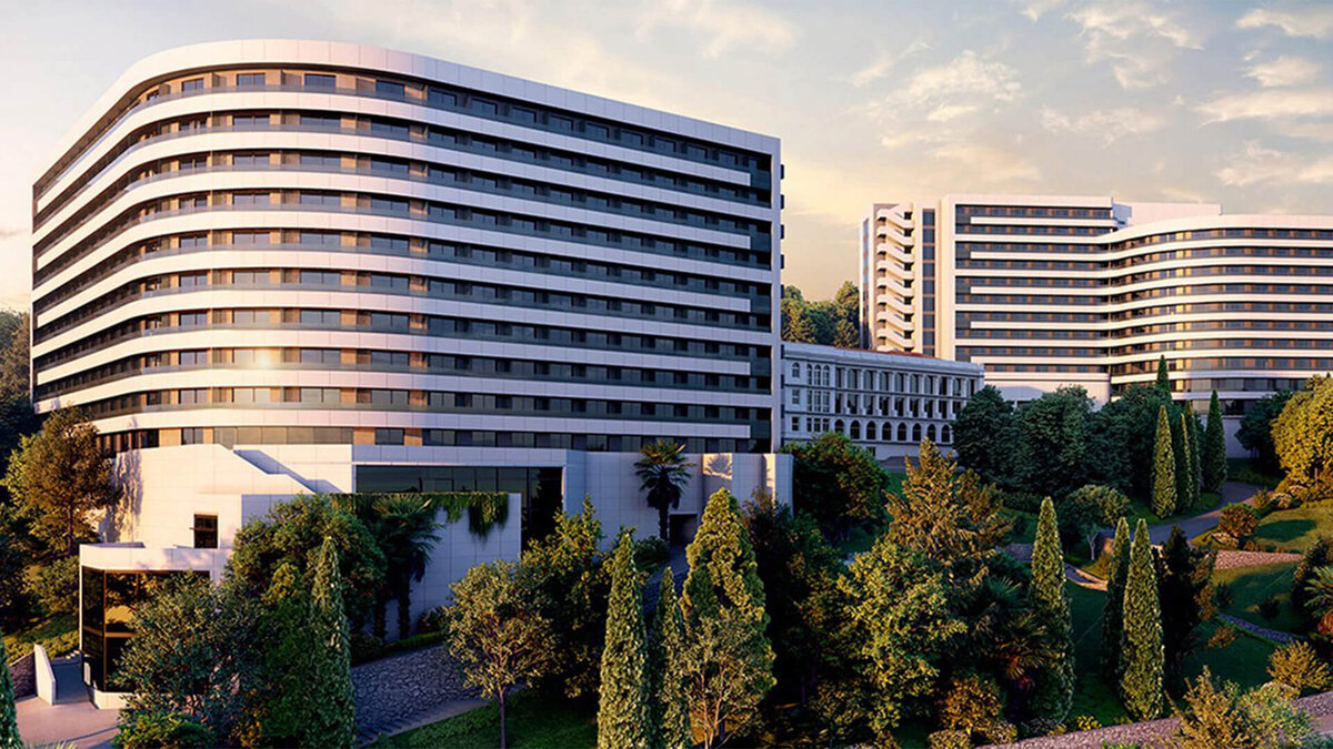Строящийся апартаментный комплекс Sochi Marine Garden Hotels & Spa 5*