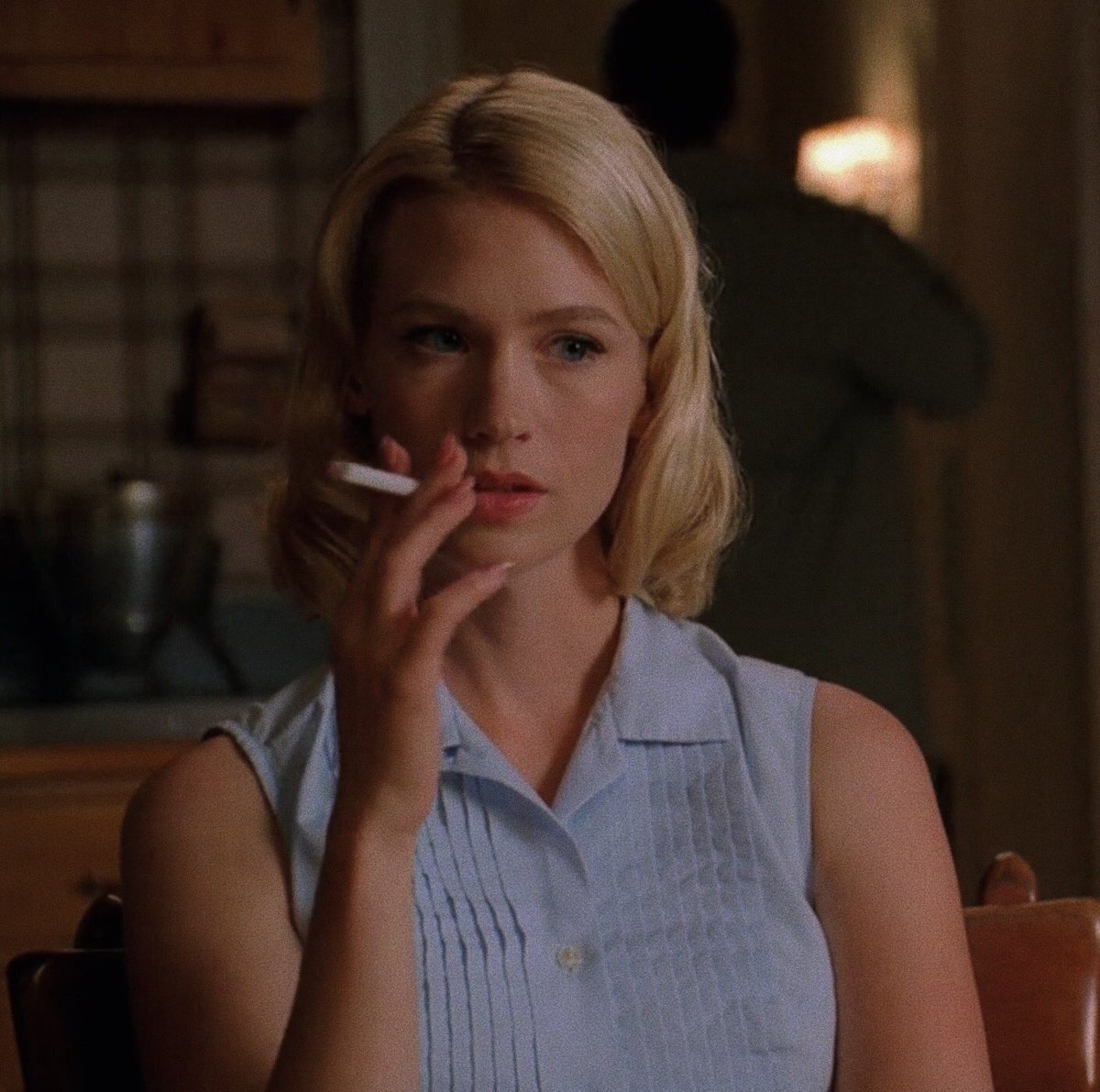 Главная героиня сериала "Безумцы", который рассказывает о становлении маркетинга в прошлом веке