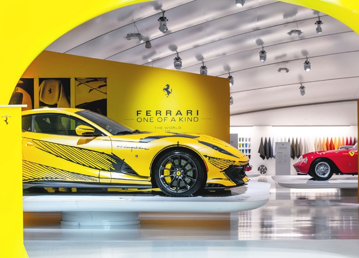 Выставка "Ferrari One of a Kind"