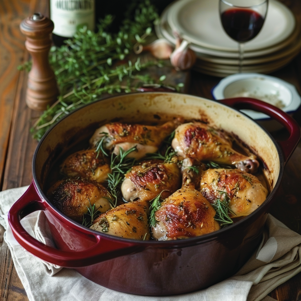 курица в собственном соку