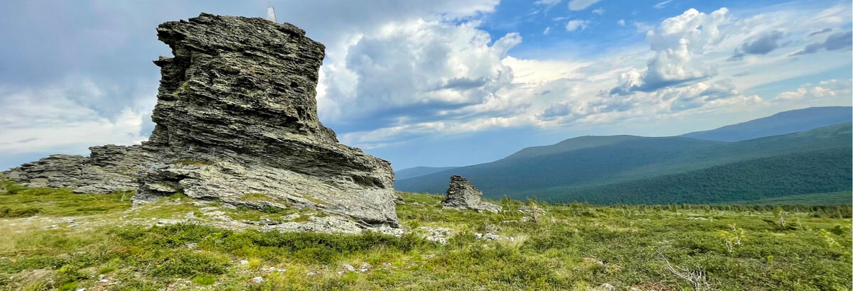 Вид перевала.