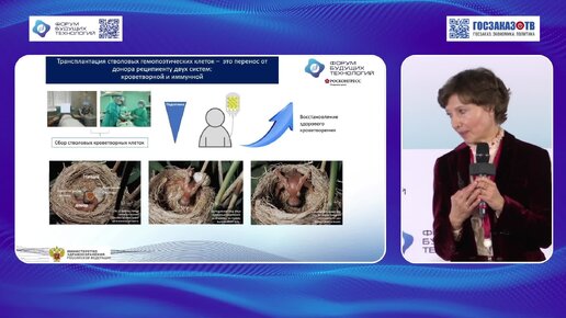 Форум будущих технологий: Создание искусственных органов и биологических систем: технологии. Паровичникова Елена, НМИЦ гематологии
