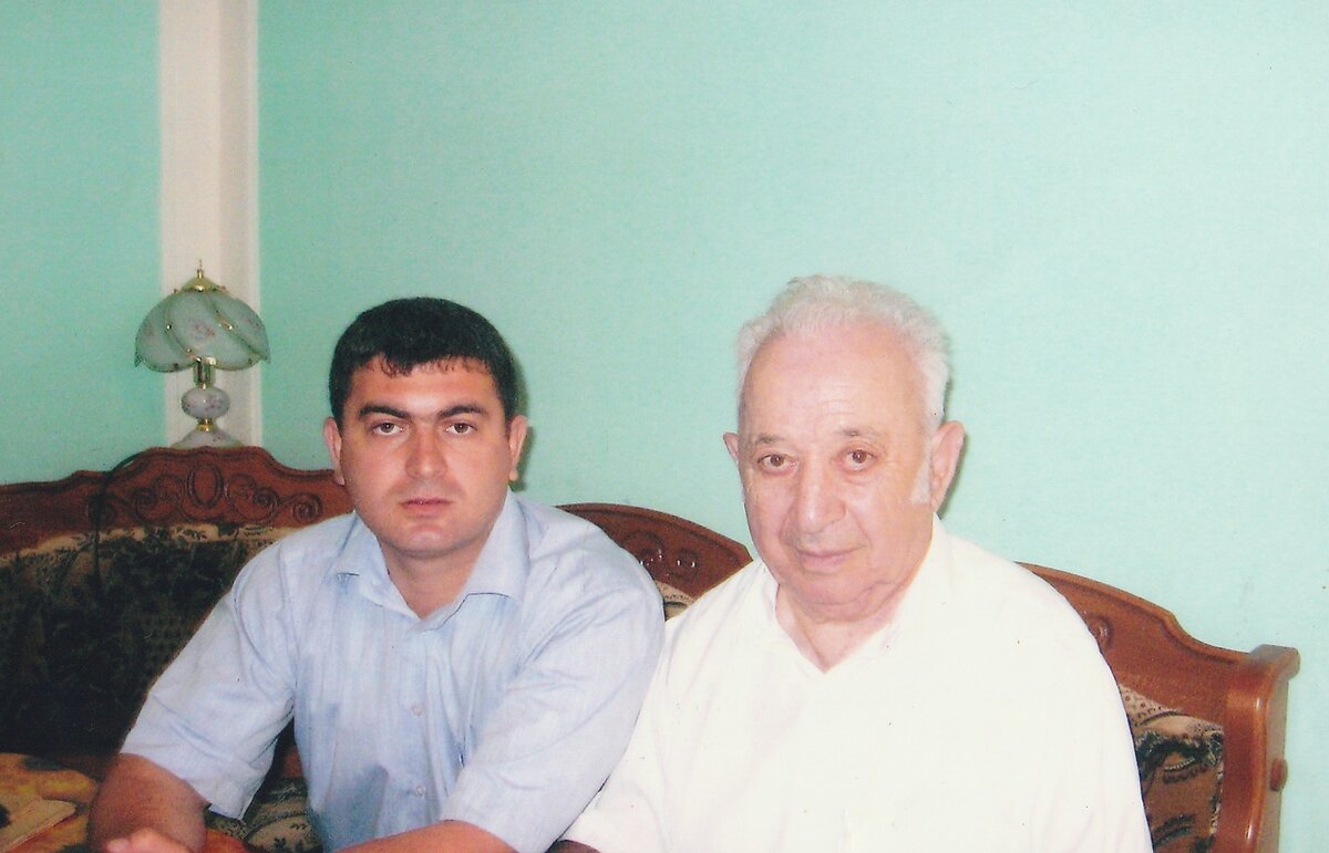 На фото: Михаил Гаврилов и журналист международник Тельман Гаджалиев