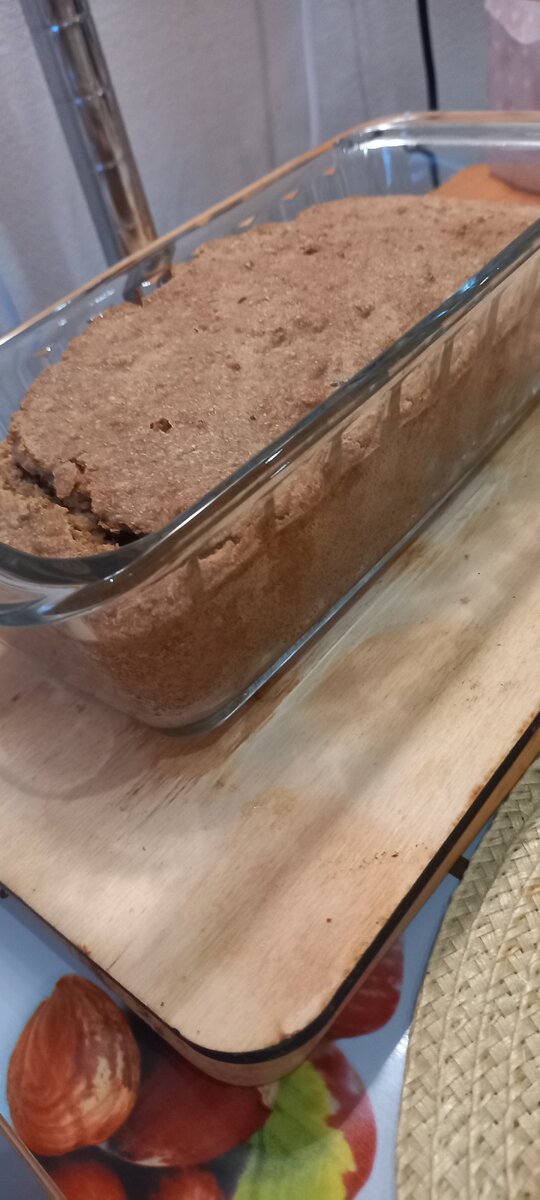 Хлеб из духовки, только вынула.