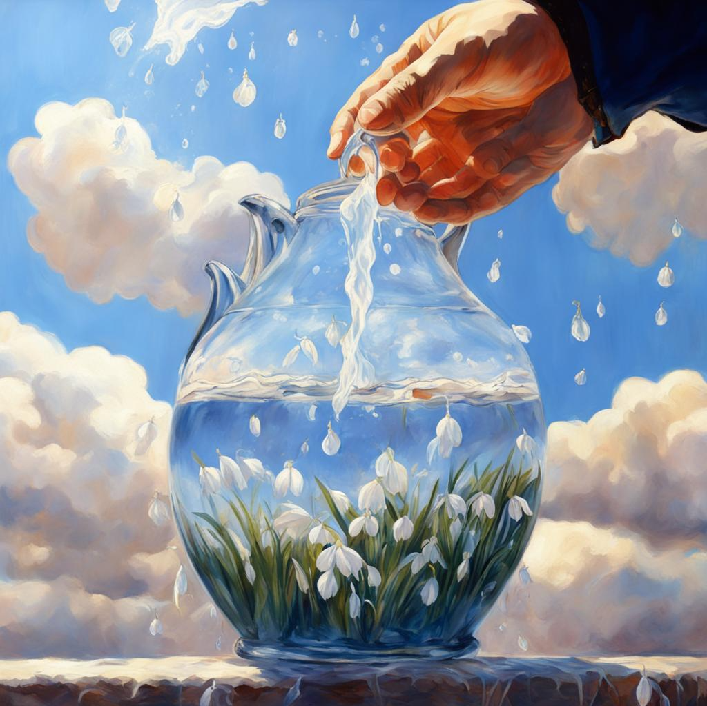 Удачи и хорошего настроения в первый месяц весны! Изображения созданы нейросетью Kandinsky 2.2