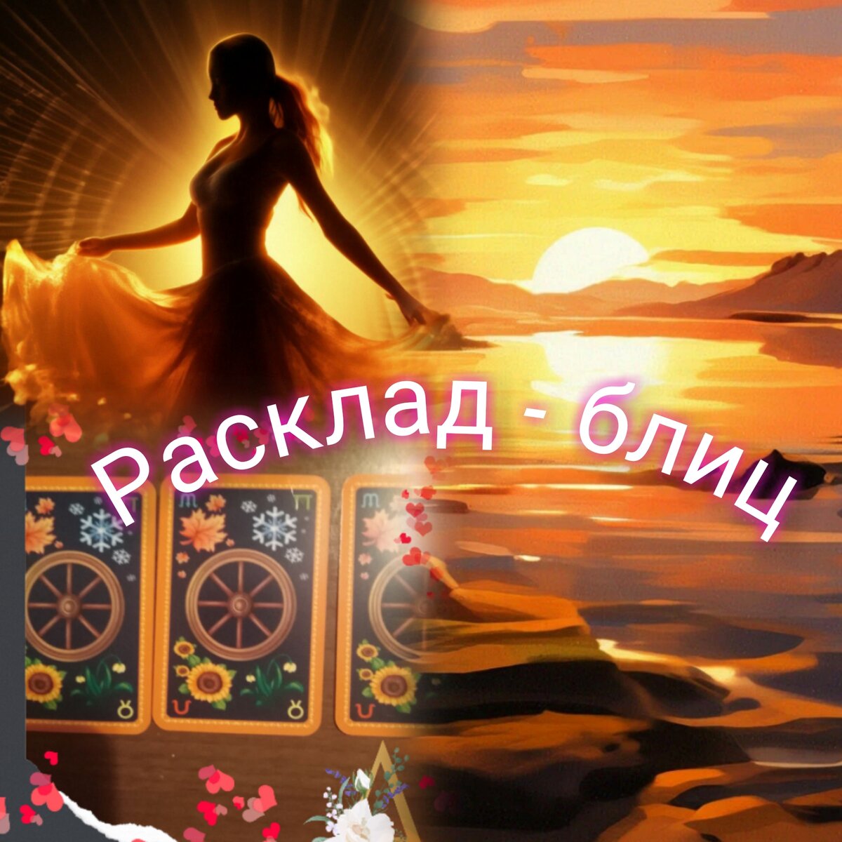 Фото и коллаж канала Таро Портал.