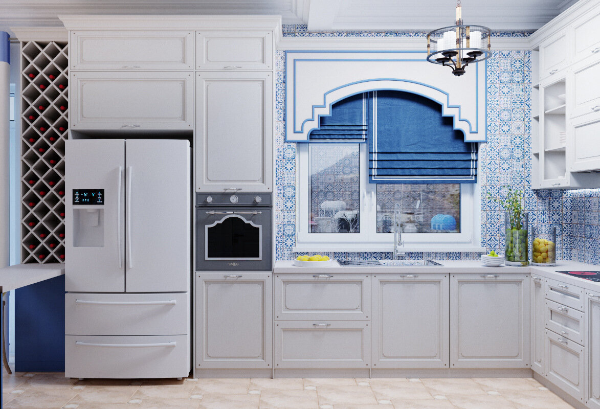 Инновации в дизайне кухонь. Работы студии Romaniuk Design.