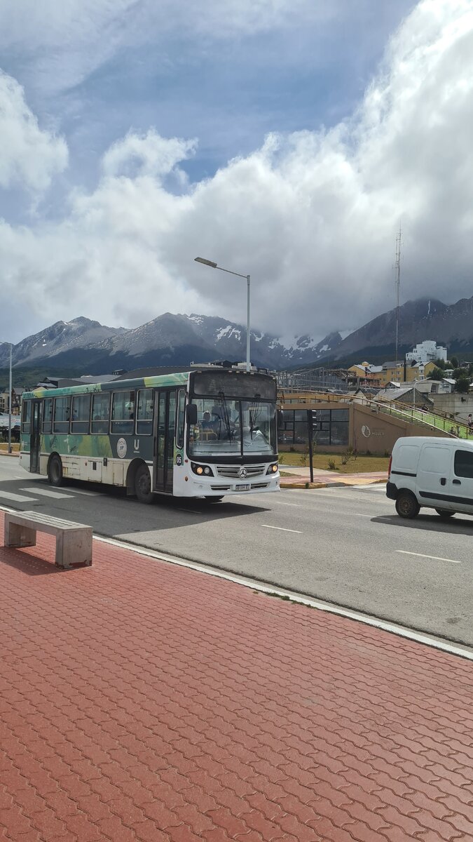 Автобус в Ушуайе