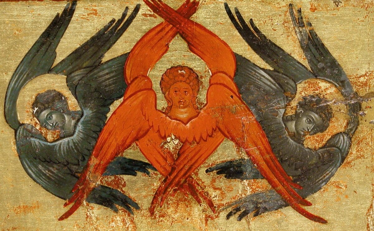Вот так их изображали художники уже в христианскую эпоху.