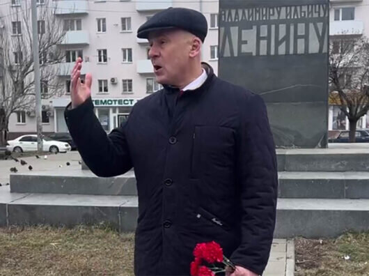    Евгений Бессонов прокомментировал запрет митинга в Ростове //Кадр из видео регионального отделения партии КПРФ