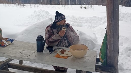 Жарим мясо. Кытлым. Серебрянский камень