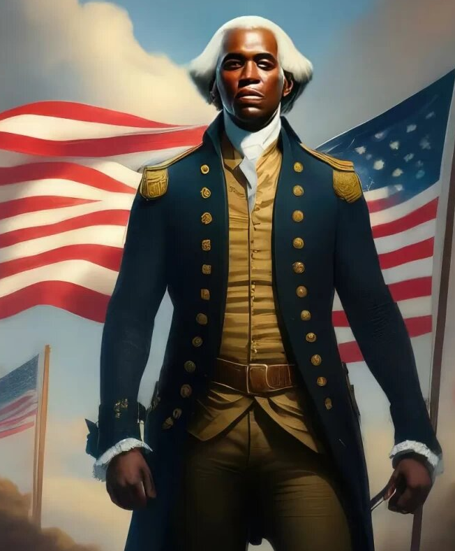 Американский президент Джордж Вашингтон, по версии нейросети Gemini