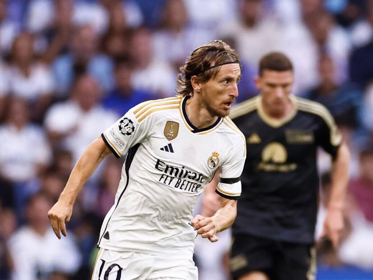    Полузащитник мадридского "Реала" Лука Модрич© Фото : Пресс-служба ФК "Реал Мадрид"