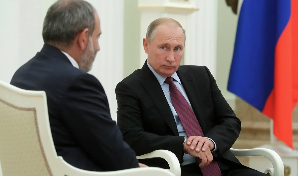 Премьер Армении и Владимир Путин