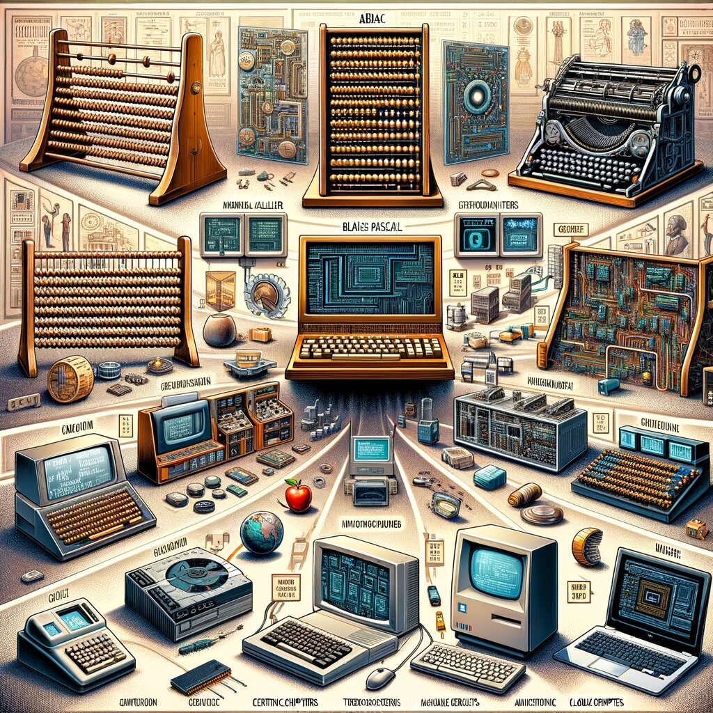 История создания компьютеров показывает, что они развиваются семимильными шагами