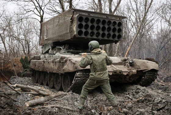    Работа ТОС-1А «Солнцепек» в зоне СВО