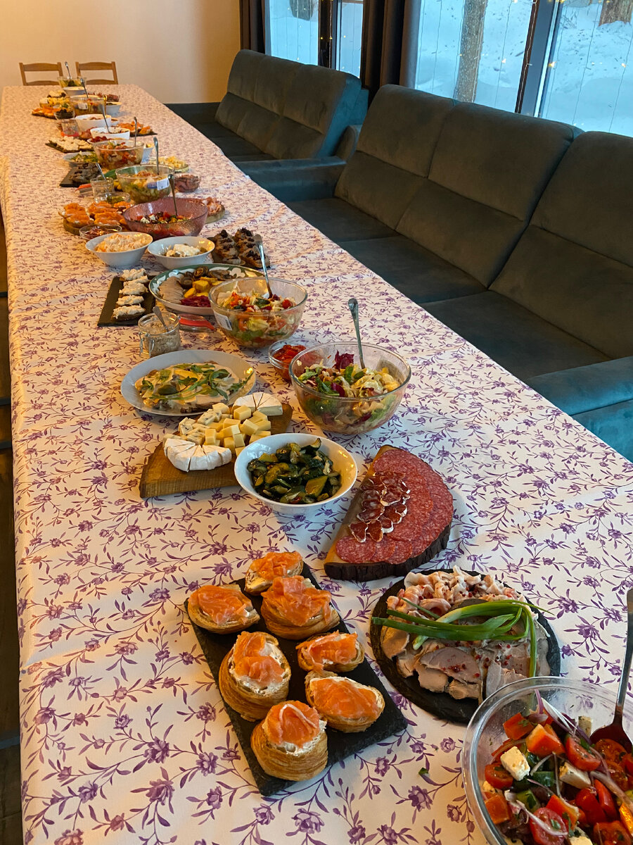 Банкет на 30 человек #chefmfkos