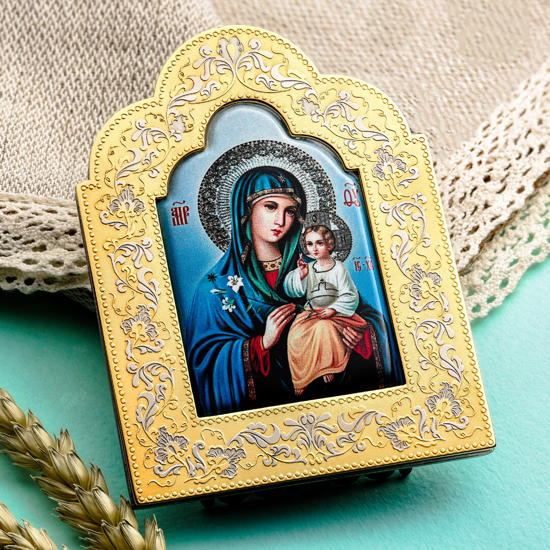 Икона Вырица Божией Матери Неувядаемый Цвет, арт. ИМ-06