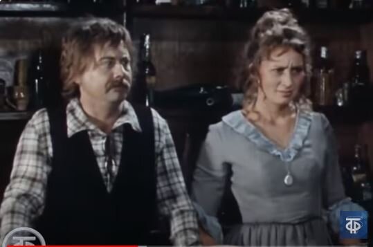 Кадр из фильма - О. Табаков и Т. Ицыкович