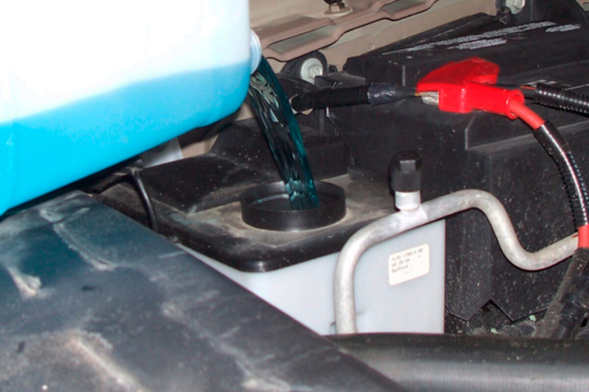 доливка охлаждающей жидкости