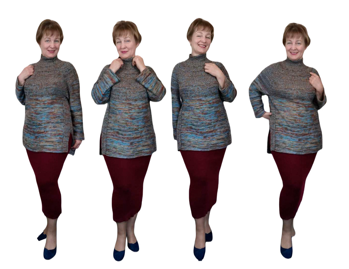 Юбка, Кокетка  и Воротник выполнены резинкой