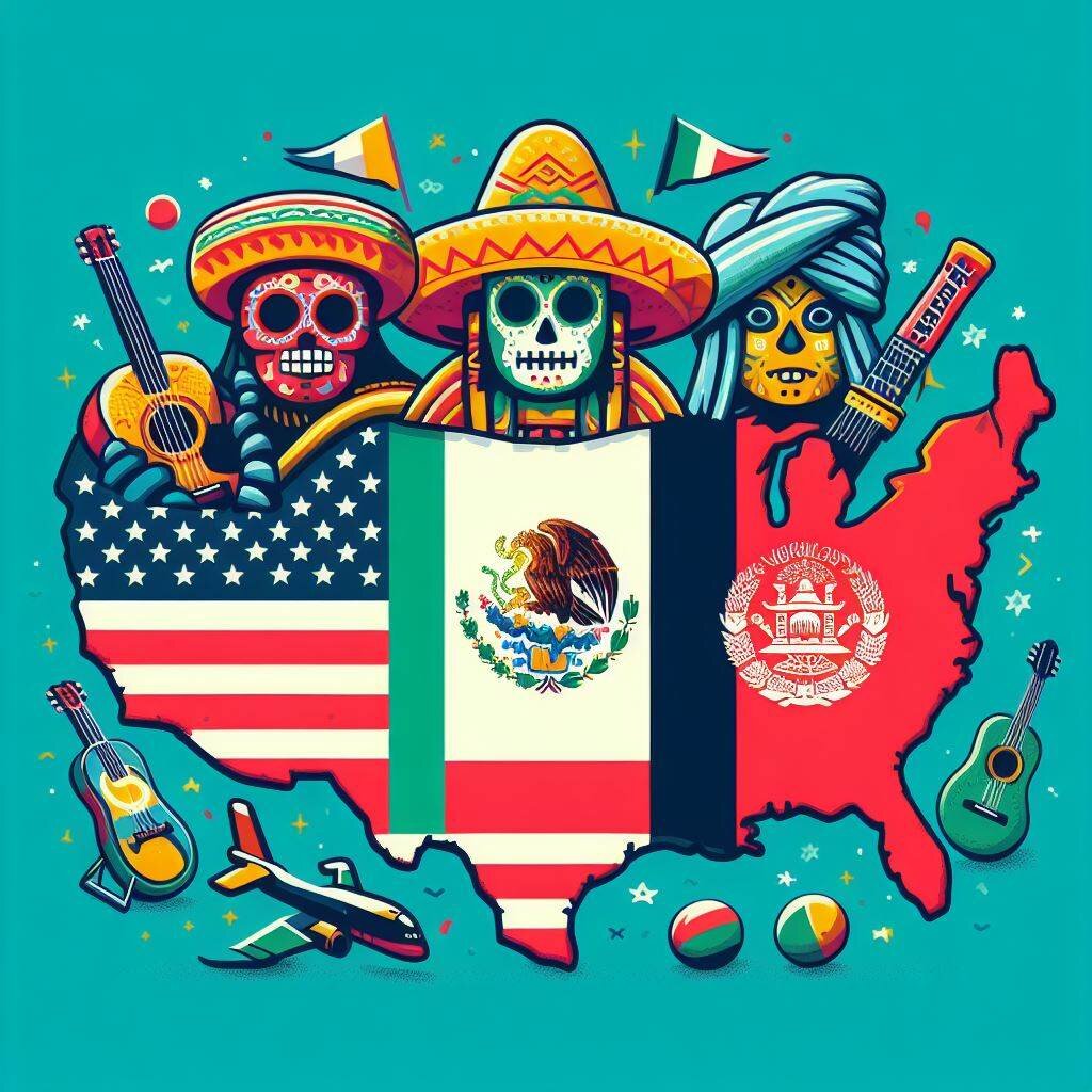 Mexico, Afghanistan, Brazil, the USA and some Western European countries.