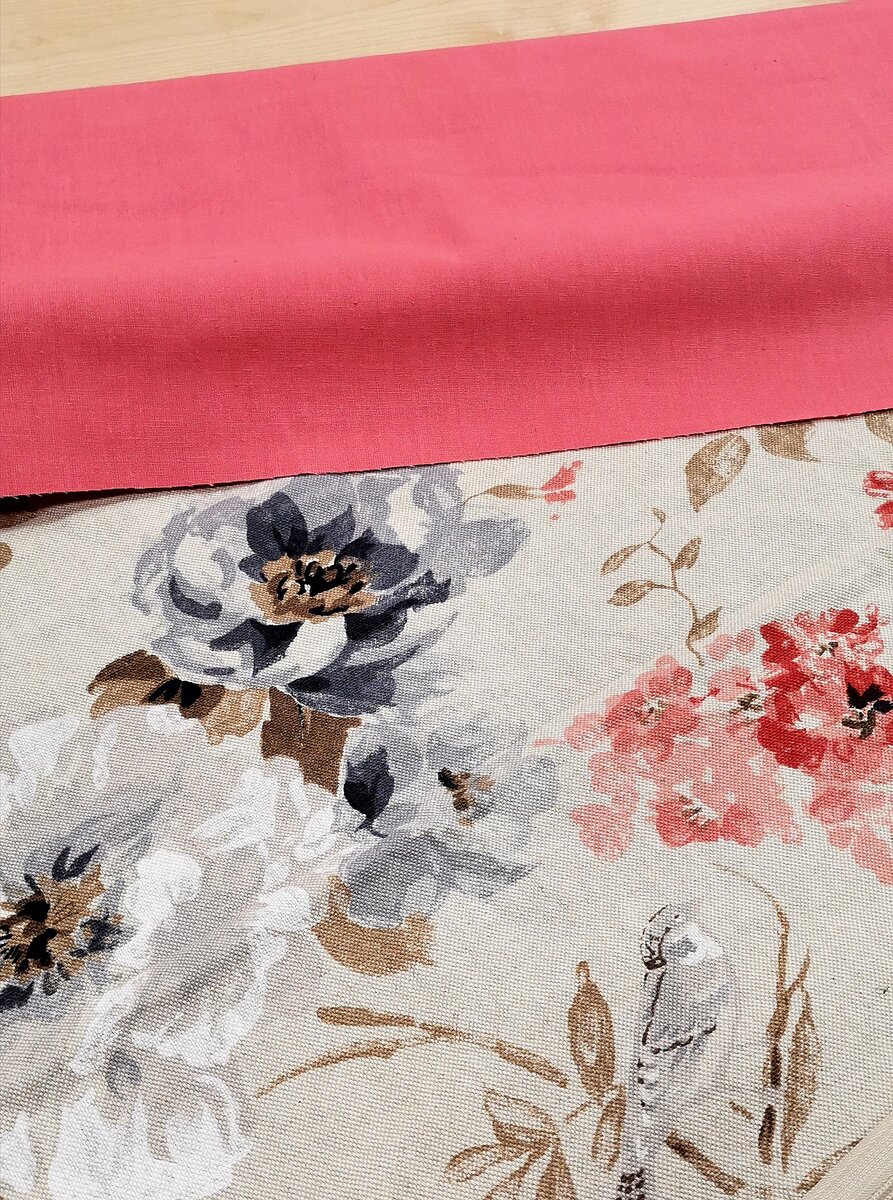 Подбор тканей. (Фото автора).