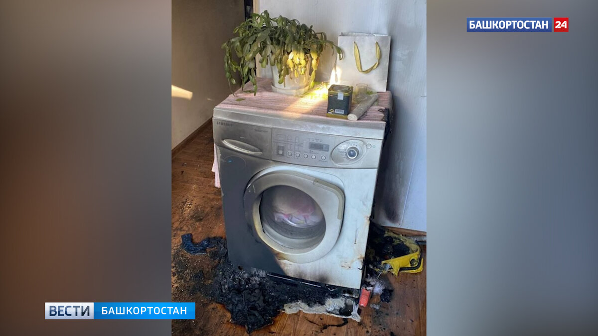    В уфимской квартире женщина устроила пожар во время готовки еды: с ожогами ее госпитализировали