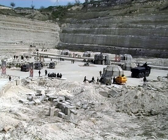     Базовый лагерь гвардейцев в Инкермане.