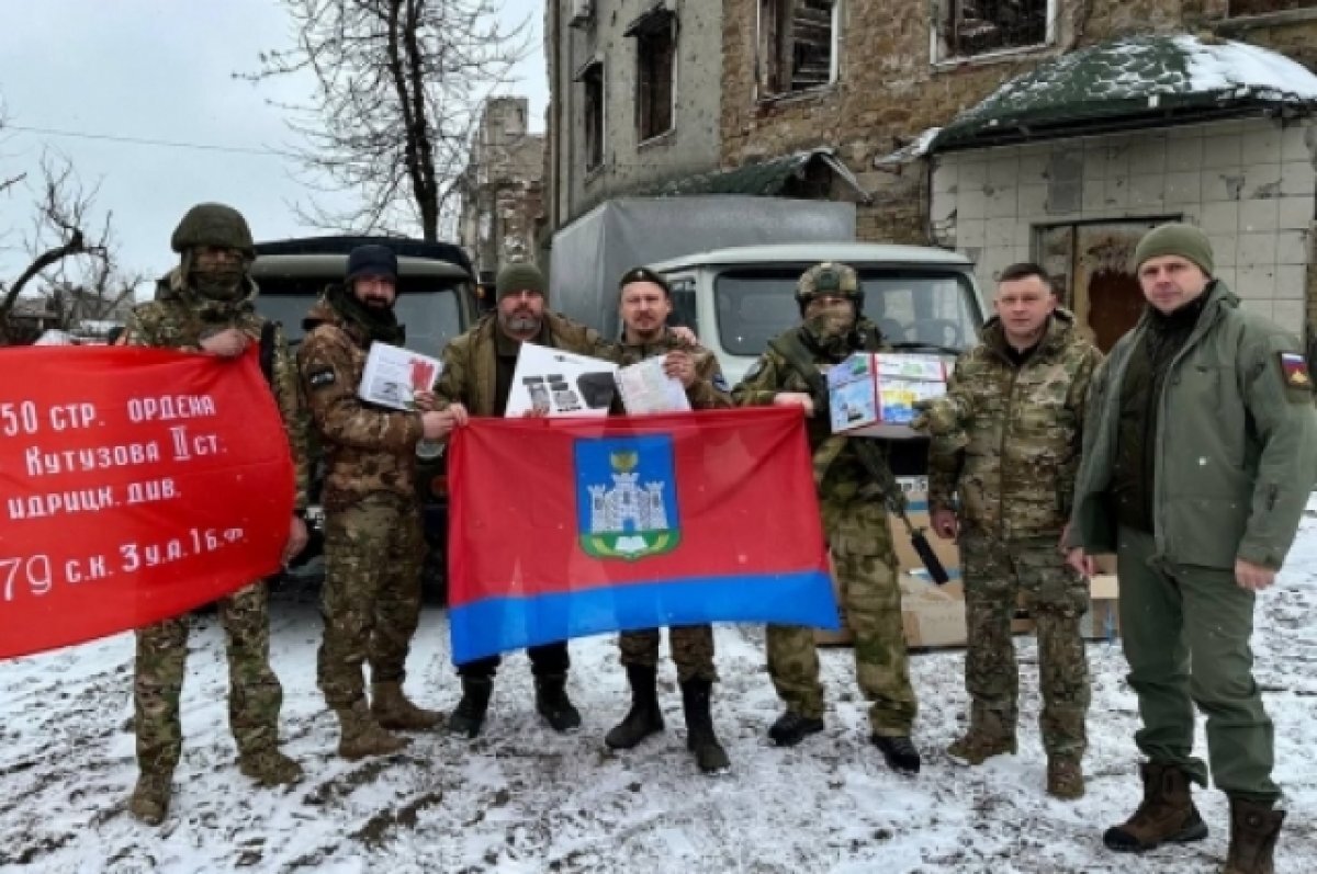    Орловский губернатор Андрей Клычков навестил земляков на передовой