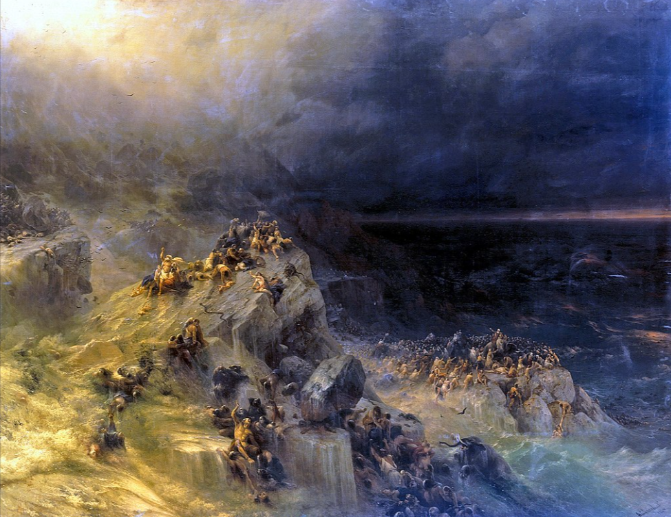 Всемирный потоп. Айвазовский И.К. 1864 г.