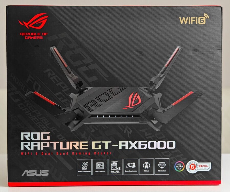 Обзор ASUS ROG Rapture GT-AX6000: Сыграем по-быстрому?