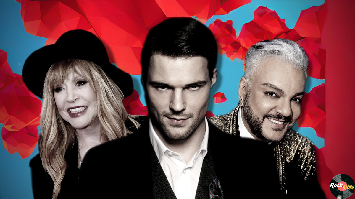 На фотографии: Алла Пугачёва, Данила Козловский и Филипп Киркоров